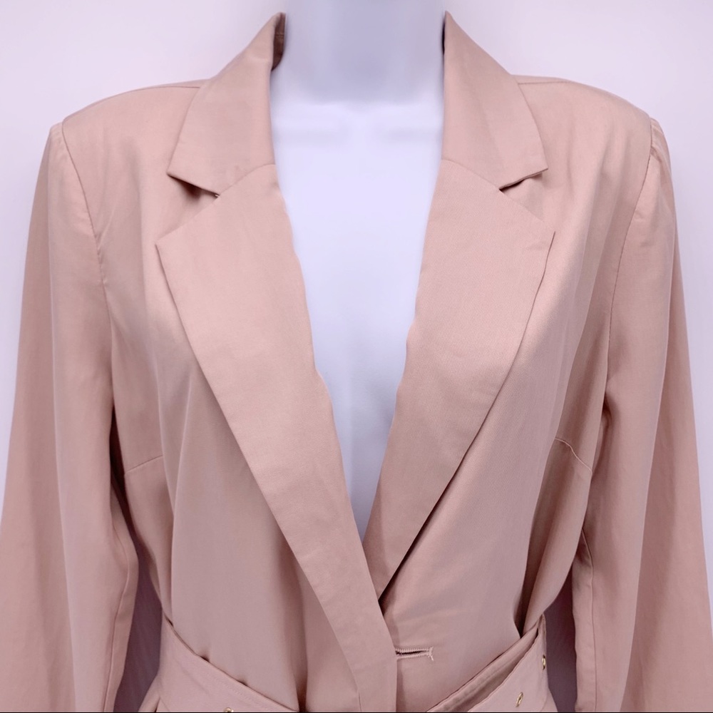Lovers + Friends Jay Blazer Dress in Sandstone - Picture 5 of 9